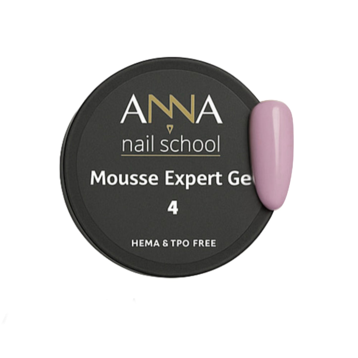Mousse Expert Gel colore Rose n.4 15 ml. Hema &TPO free