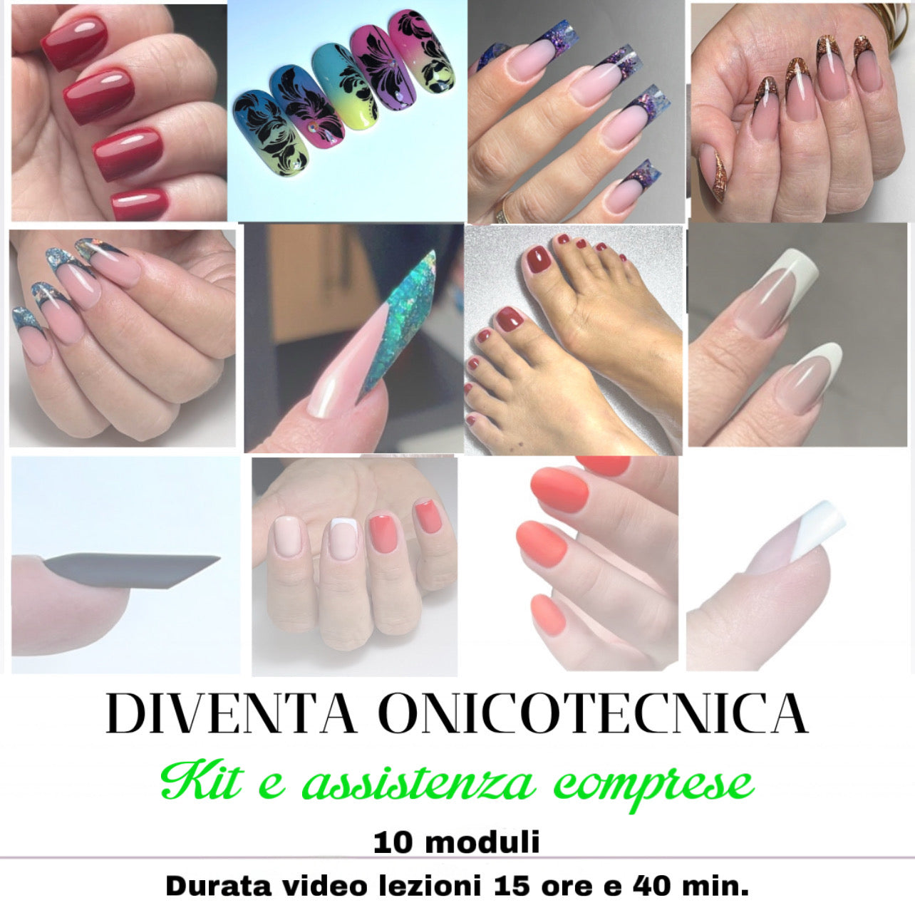Diventa Onicotecnica Percorso Avanzato - Kit e Assistenza compresi