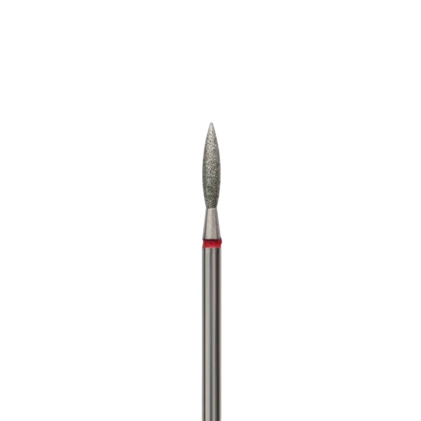 Punta diamantata Fiamma , rossa , diametro 2.3 mm - lunghezza punta 10 mm