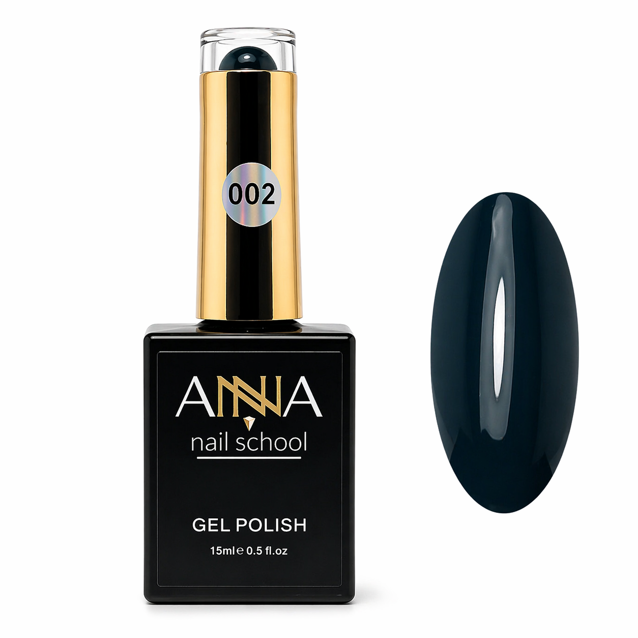 Gel Polish 15ml. n2 colore nero