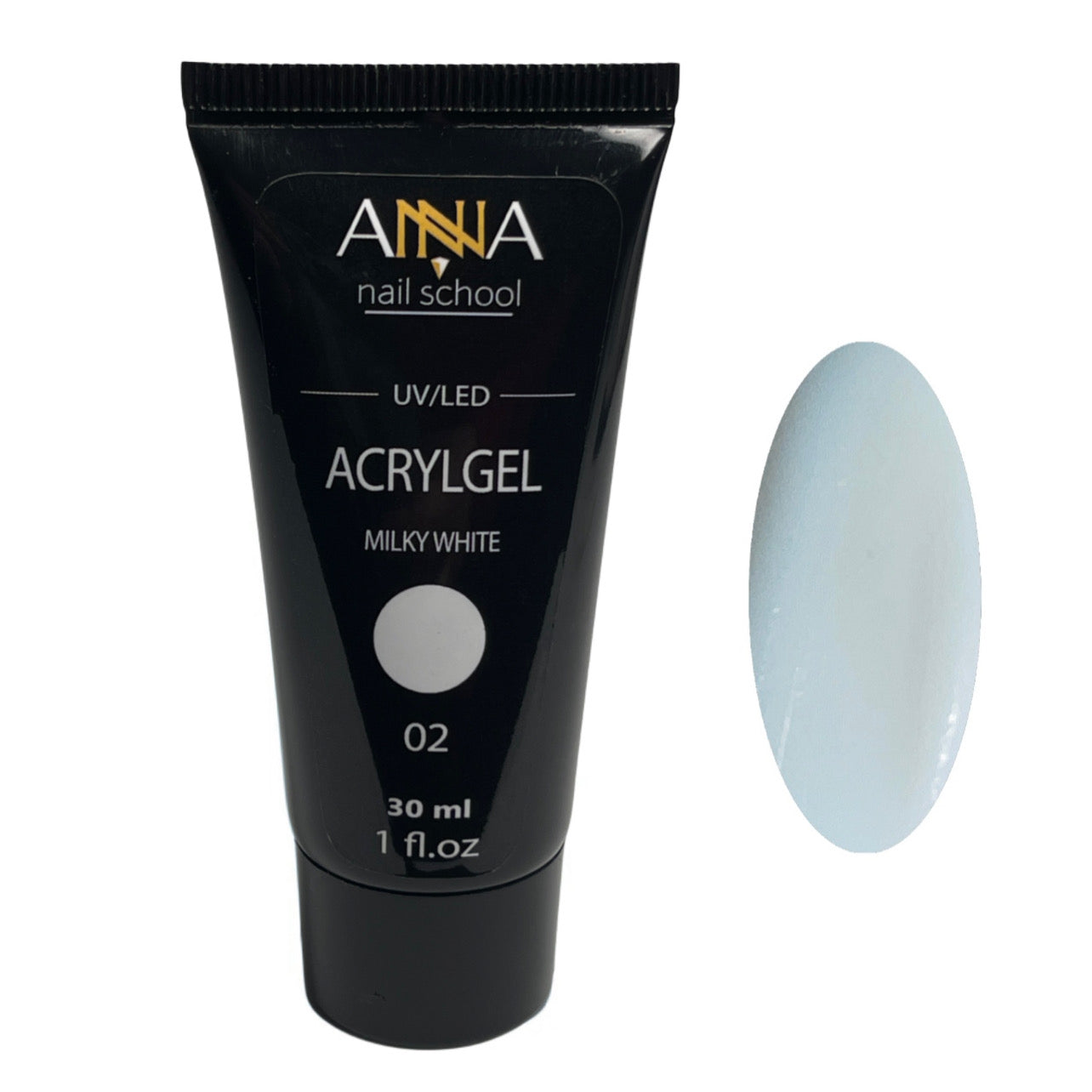 Acrylgel Milky White n.2 30g.