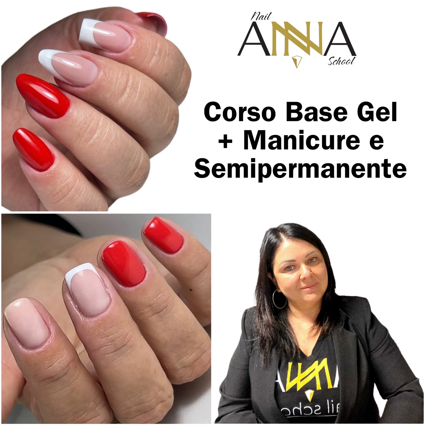Corso Base gel + Manicure e Semipermanente. Kit incluso