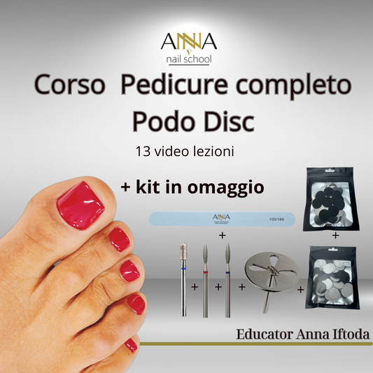 Dry Pedicure & Podo Disc + kit compreso
