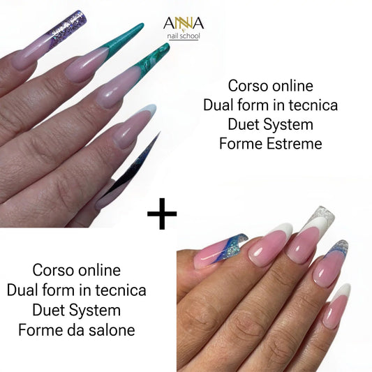 Corso Duet System Forme da Salone +Corso Duet System Forme Extreme senza kit