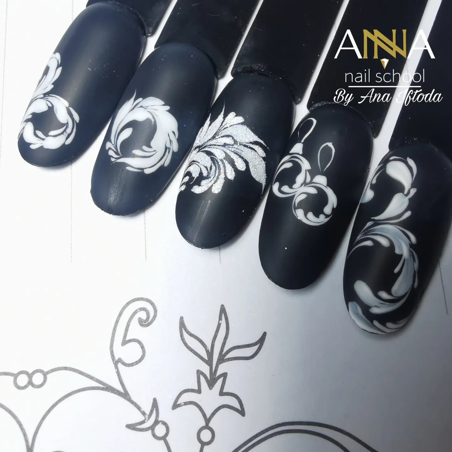 Pennello Pure Kolinsky Nail Art Liner Brush