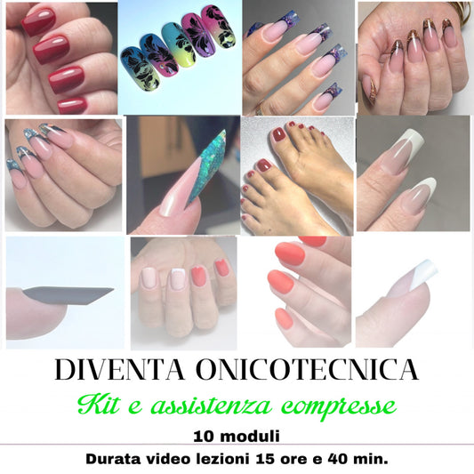 Diventa Onicotecnica Percorso Avanzato -  Kit e Assistenza compresi