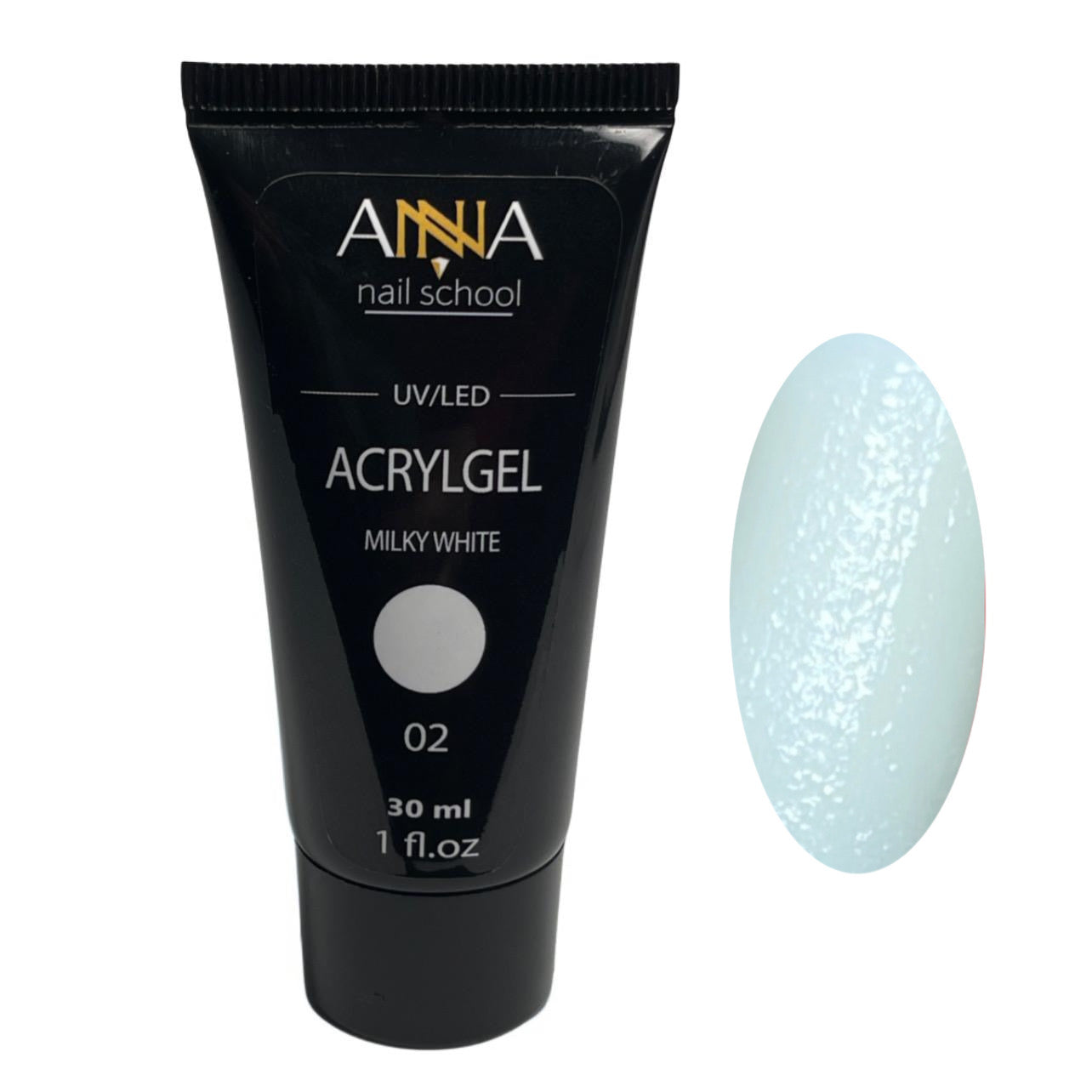 Acrylgel Milky White n.2 30g.