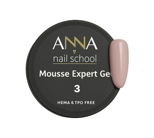 Mousse Expert Gel colore Nude n.3 15 ml. Hema &TPO free