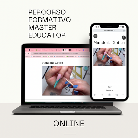 Acconto Percorso Master Educator Online 6 mesi.