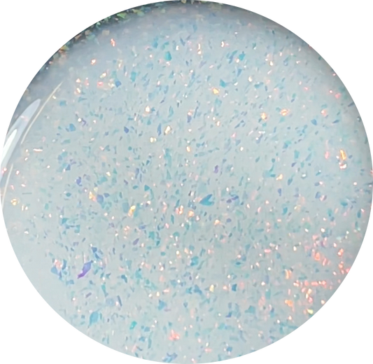 Builder gel Glitterato White 30ml.