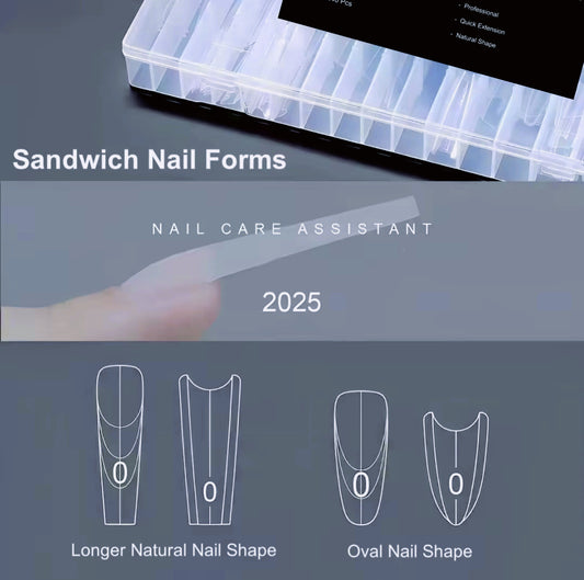 Sandwich Nail Forms
