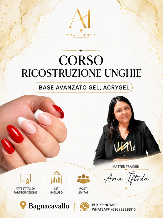Corso Base gel di gruppo 2 giorni . Kit incluso