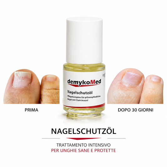 DemykoMed Italia Olio protettivo per unghie cura per unghie fragili e sensibili ai funghi. 15ml