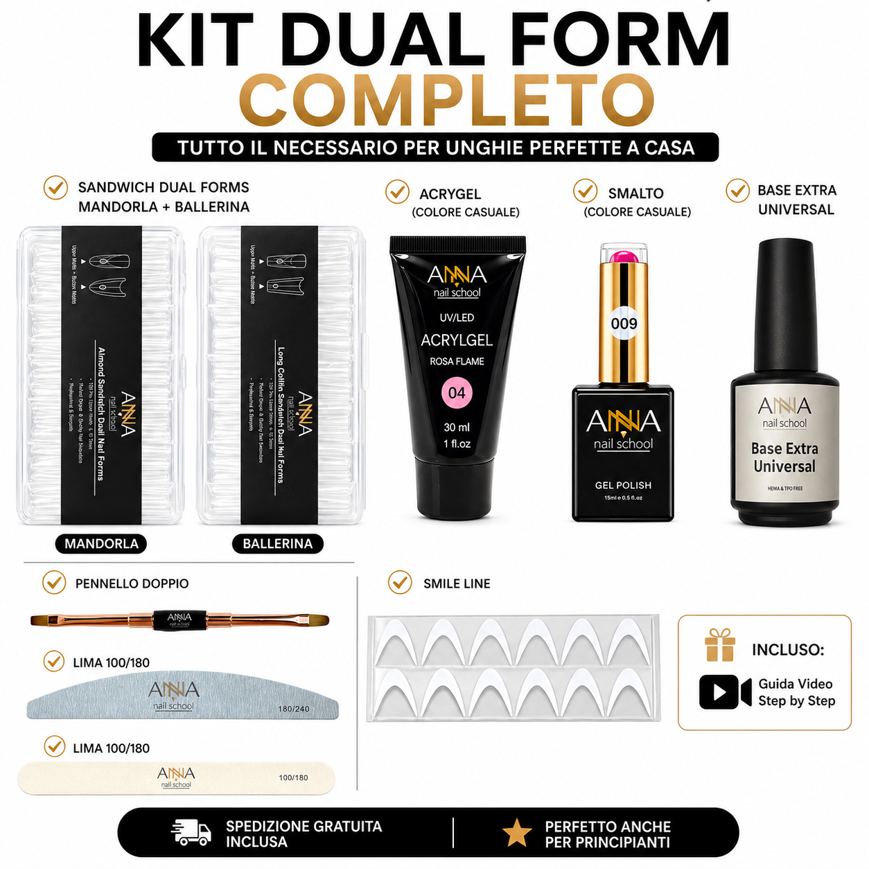 Kit Dual Form Sandwich – Unghie Perfette da Casa