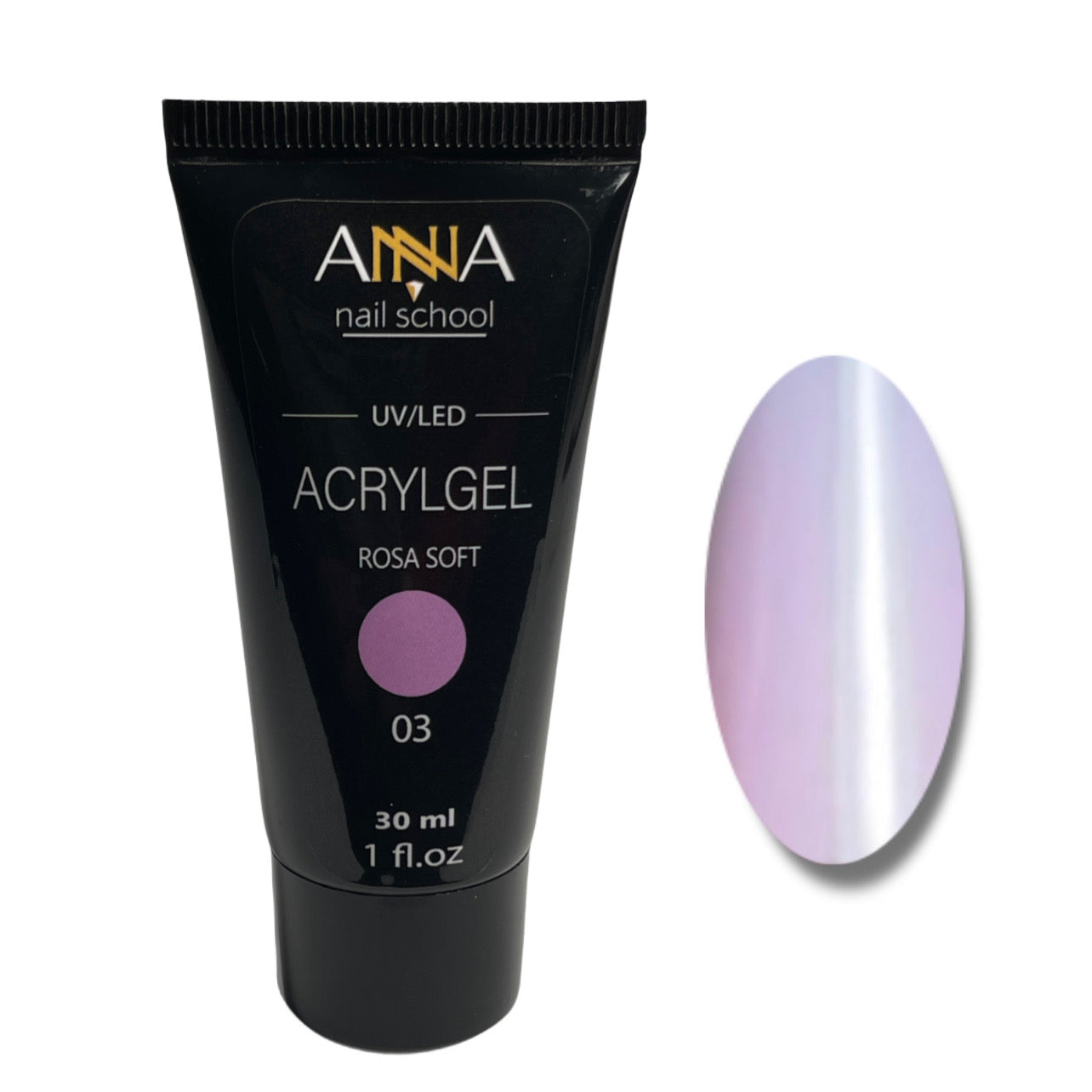 Acrylgel Rosa Soft n.3 30g.