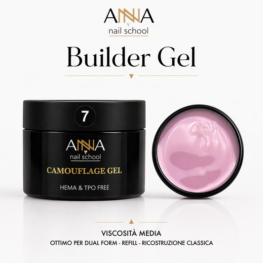 Camouflage gel Rosa n. 7 30ml.