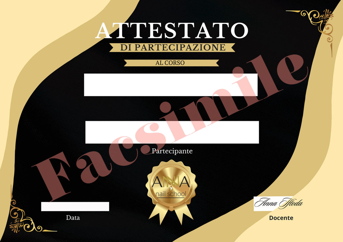 Corso Online Nail Art Ghirigori + kit e spedizione in italia compresi