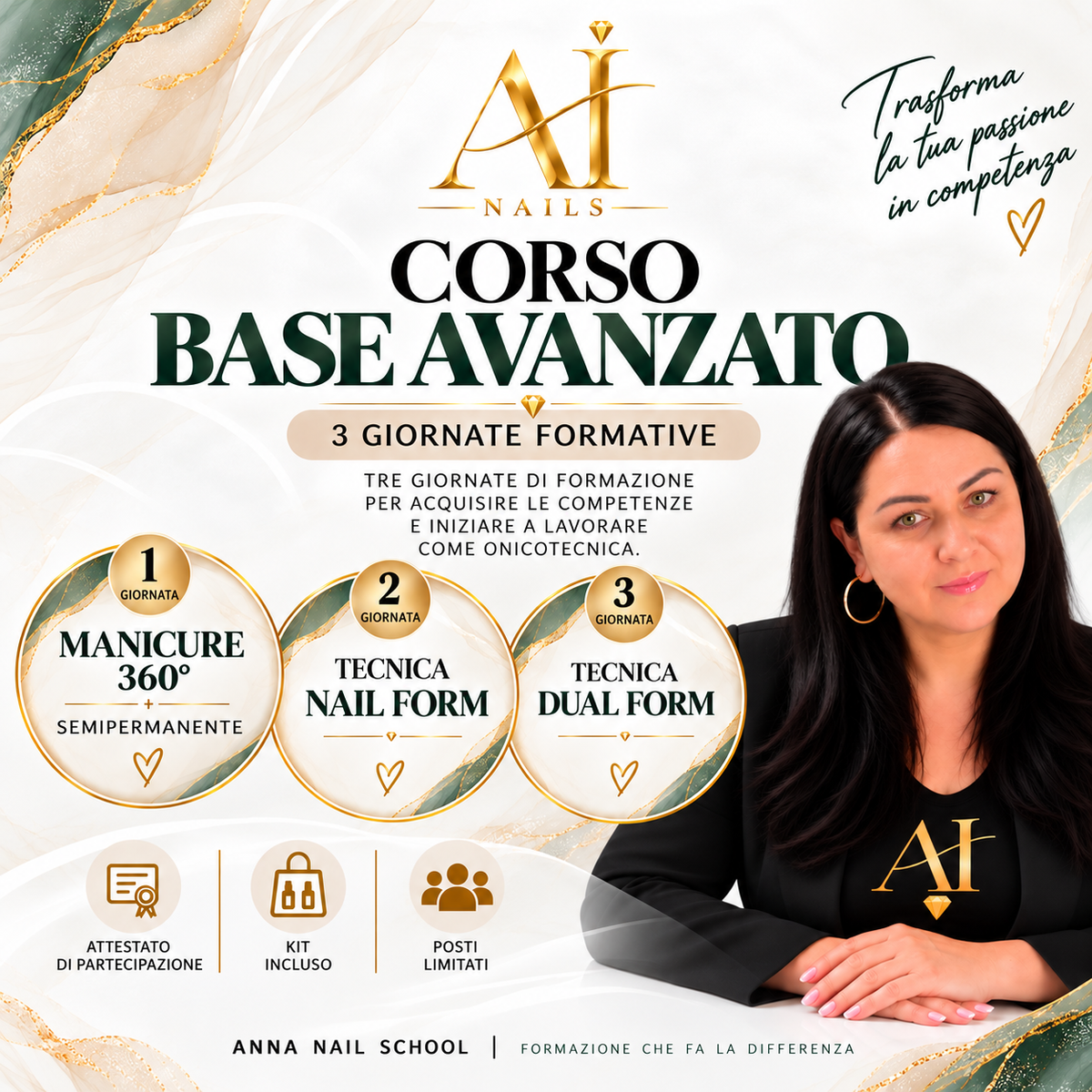 Corso Ricostruzione Unghie Base Avanzato – 3 Giornate