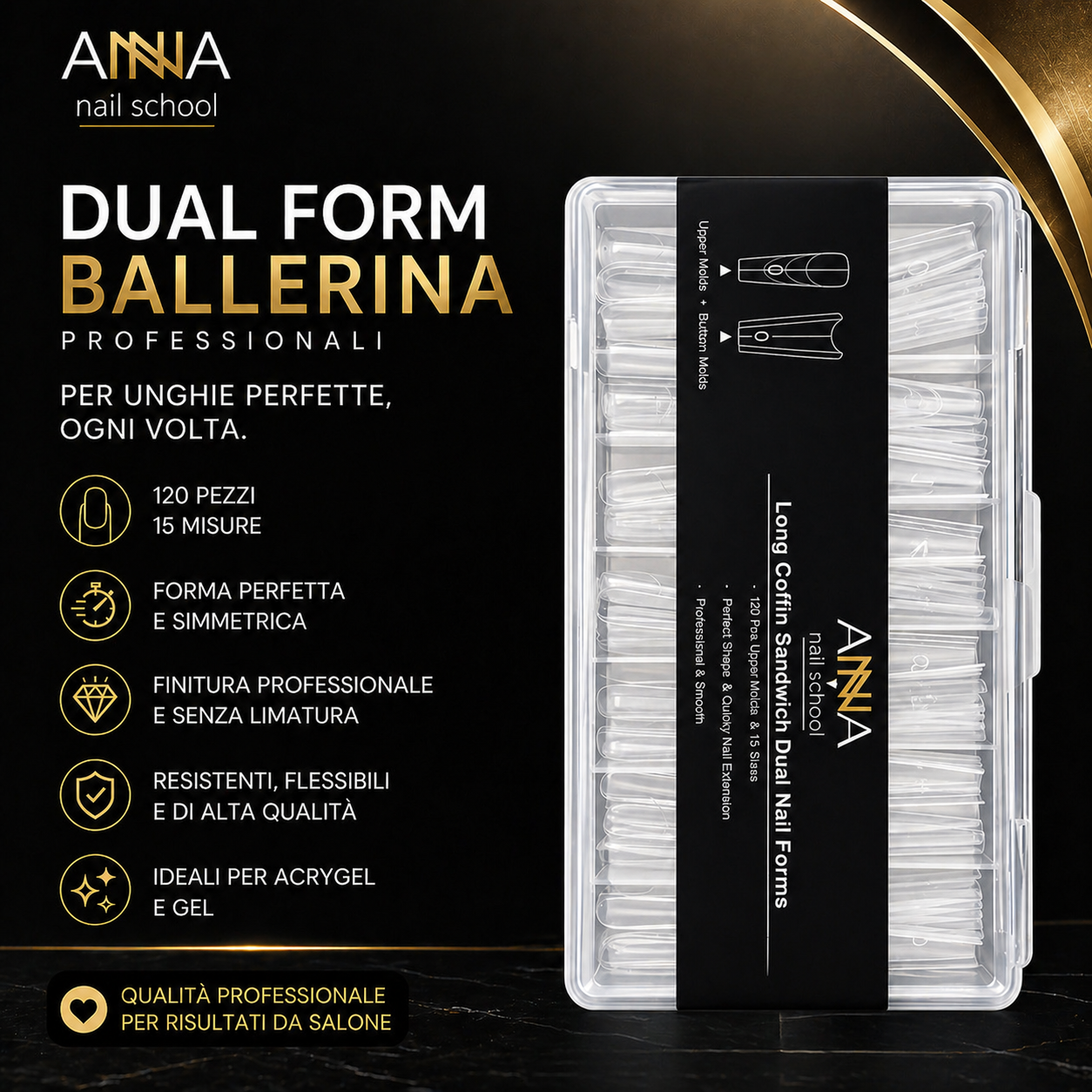 Kit Dual Form Sandwich – Unghie Perfette da Casa