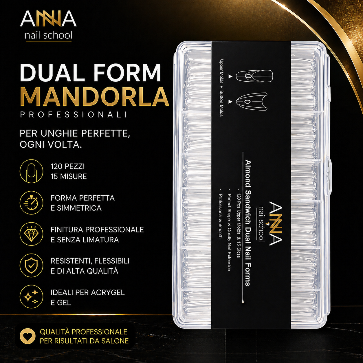 Kit Dual Form Sandwich – Unghie Perfette da Casa