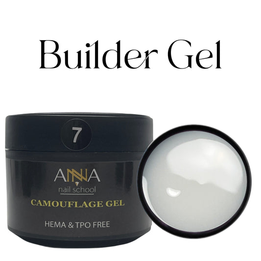 Camouflage gel Milky White n. 7 30ml.