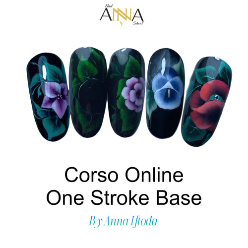 3 corsi insieme Nail Art One Stroke , Ghirigori, Acquerello senza assistenza