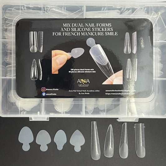 Mix Dual Form e Siliconi per creare allungamenti con muretti