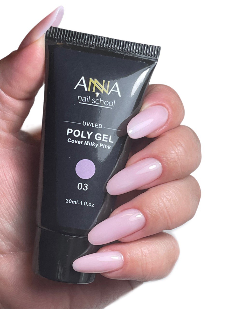 Poly gel Milky Pink n.3 30g.