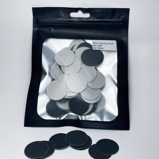 File - Lime Di Ricambio Per Disco Per Pedicure PODODISC 25 mm (100 Pz) 100 grit