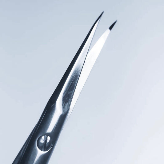 Forbicine professionali per manicure con punte curve