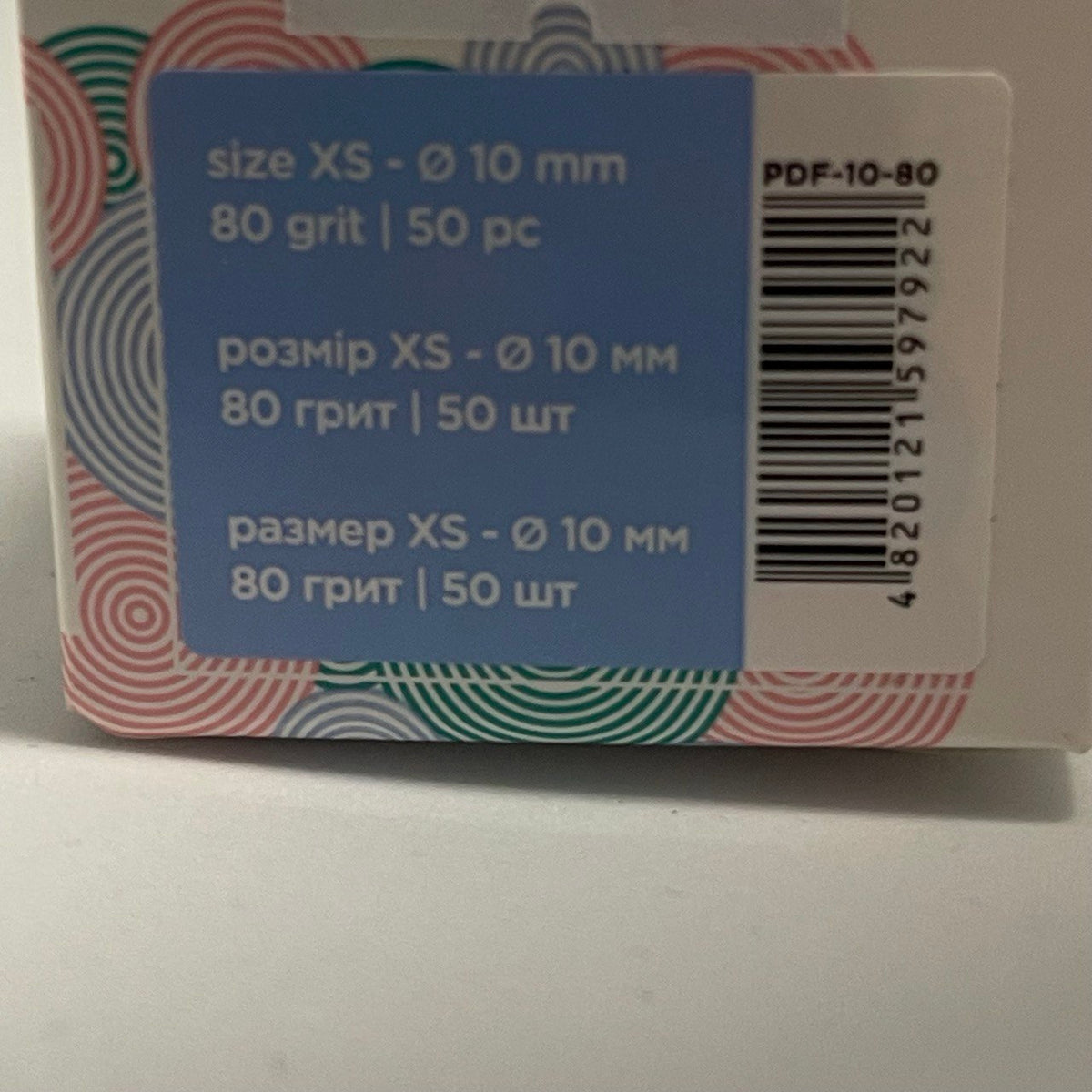 50 pezzi di dischi di ricarica per PODODISC misura XS
