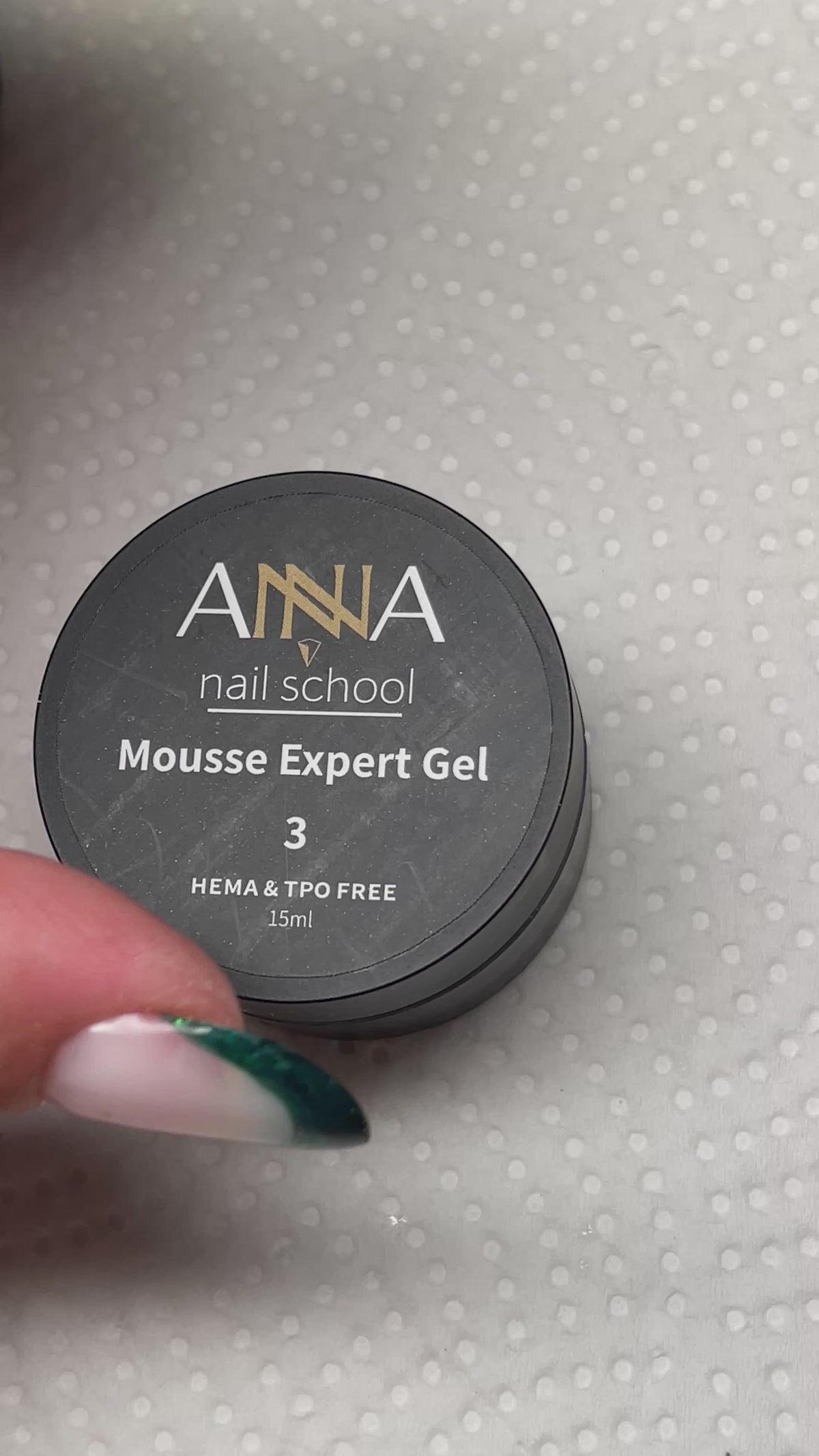 Mousse Expert Gel colore Nude n.3 15 ml. Hema &TPO free