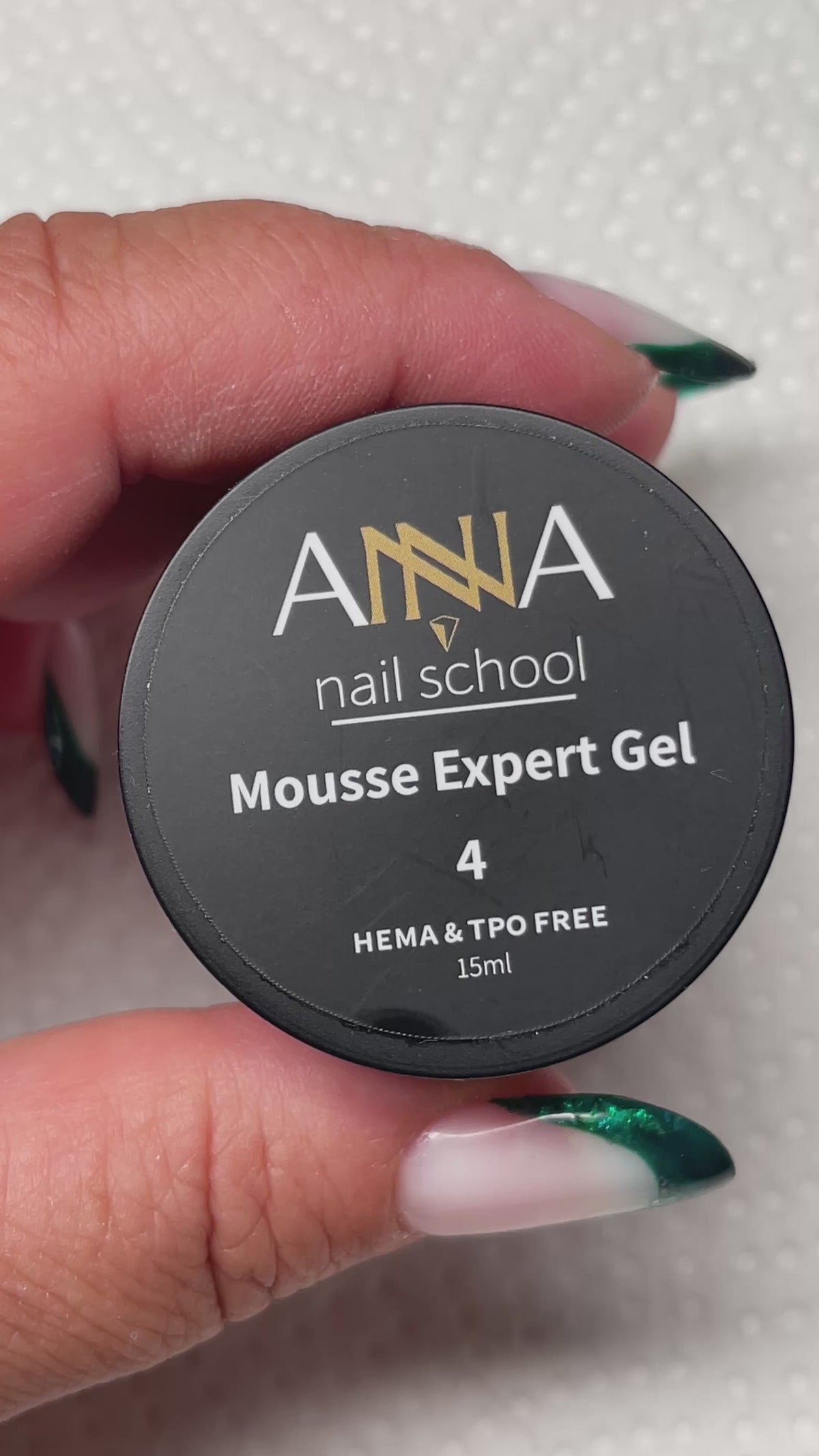 Mousse Expert Gel colore Rose n.4 15 ml. Hema &TPO free